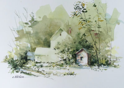 Ed Kitchen, Watercolor