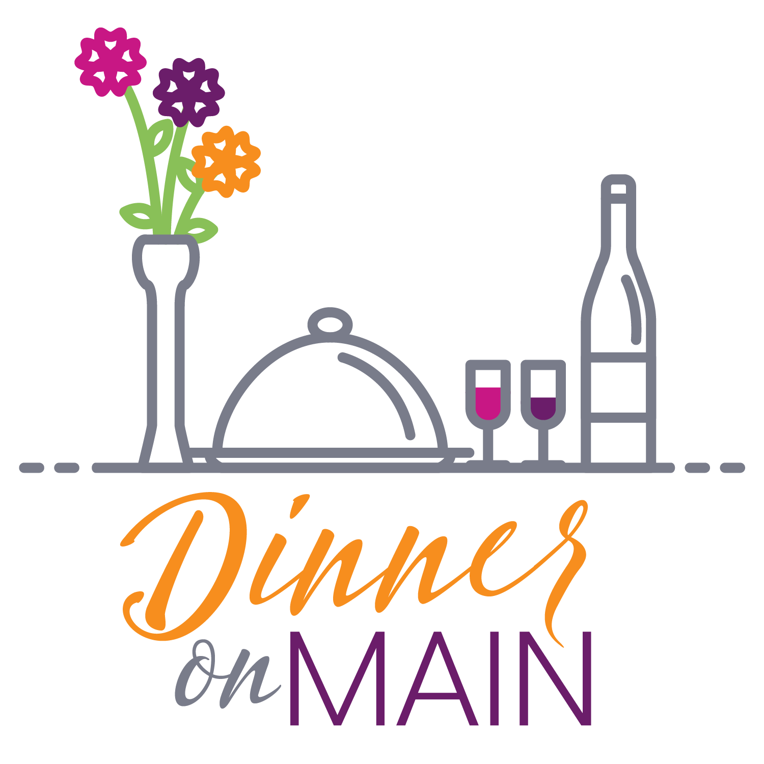 Dinner on Main logo