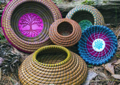 Waldena Hendrix basket art